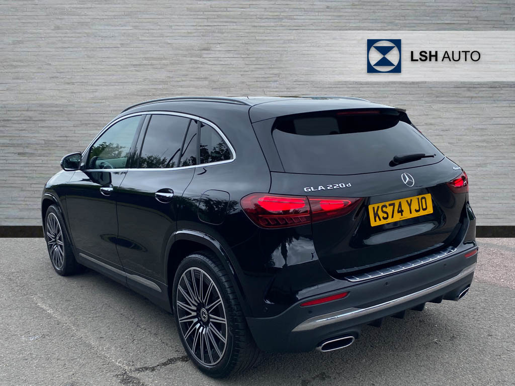 Mercedes-Benz GLA Class Gla 220D 4Matic Amg Line Premium Plus KS74YJO Black #3