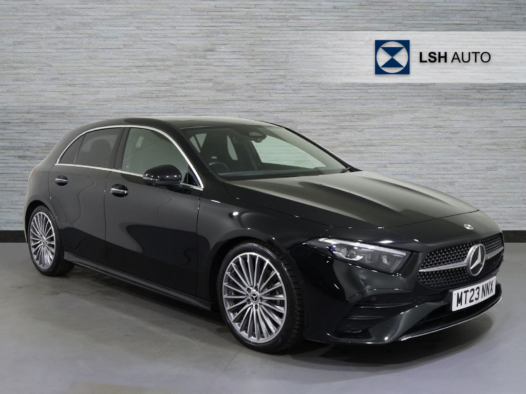 Mercedes-Benz A Class A180 Amg Line Premium Plus MT23NNX Black