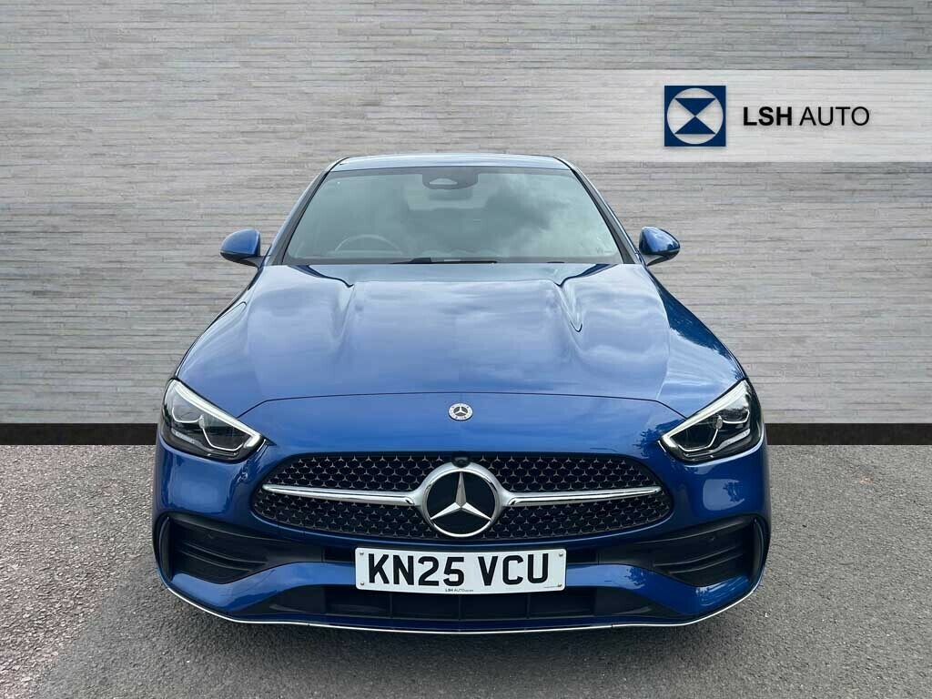 Mercedes-Benz C Class C200 Amg Line 9G-tronic KN25VCU Blue #4