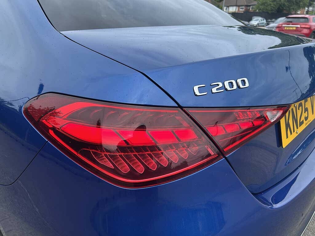 Mercedes-Benz C Class C200 Amg Line 9G-tronic KN25VCU Blue #6