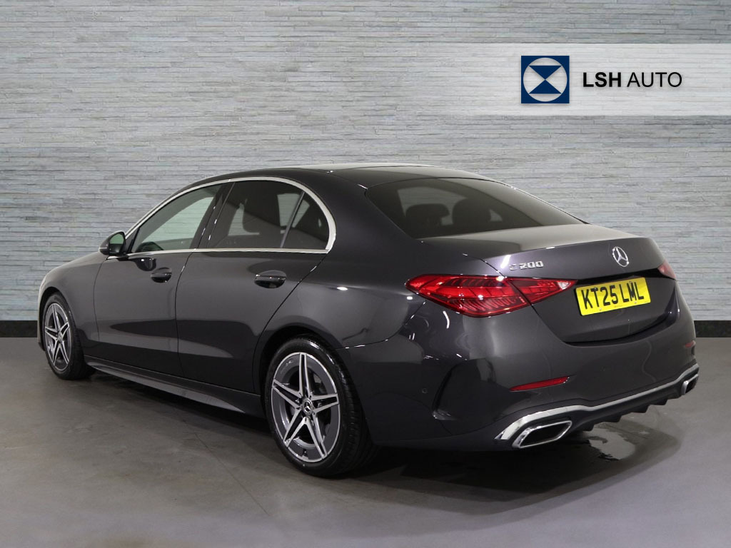 Mercedes-Benz C Class C200 Amg Line 9G-tronic KT25LML Grey #2