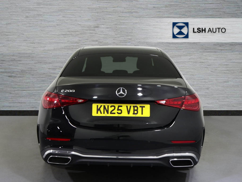 Mercedes-Benz C Class C200 Amg Line 9G-tronic KN25VBT Black #5