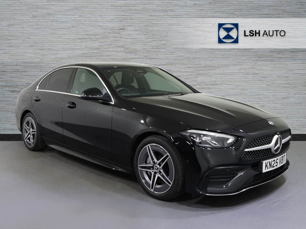Mercedes-Benz C Class C200 Amg Line 9G-tronic Black