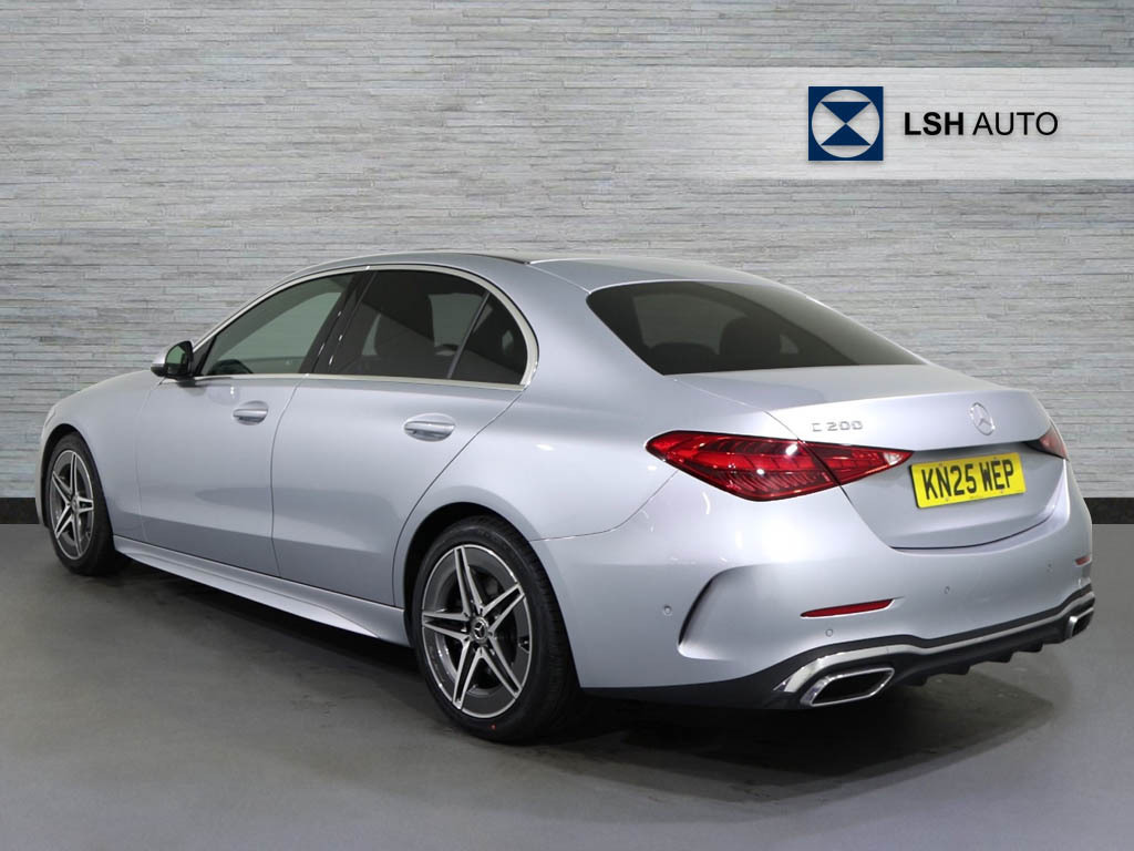Mercedes-Benz C Class C200 Amg Line 9G-tronic KN25WEP Silver #2
