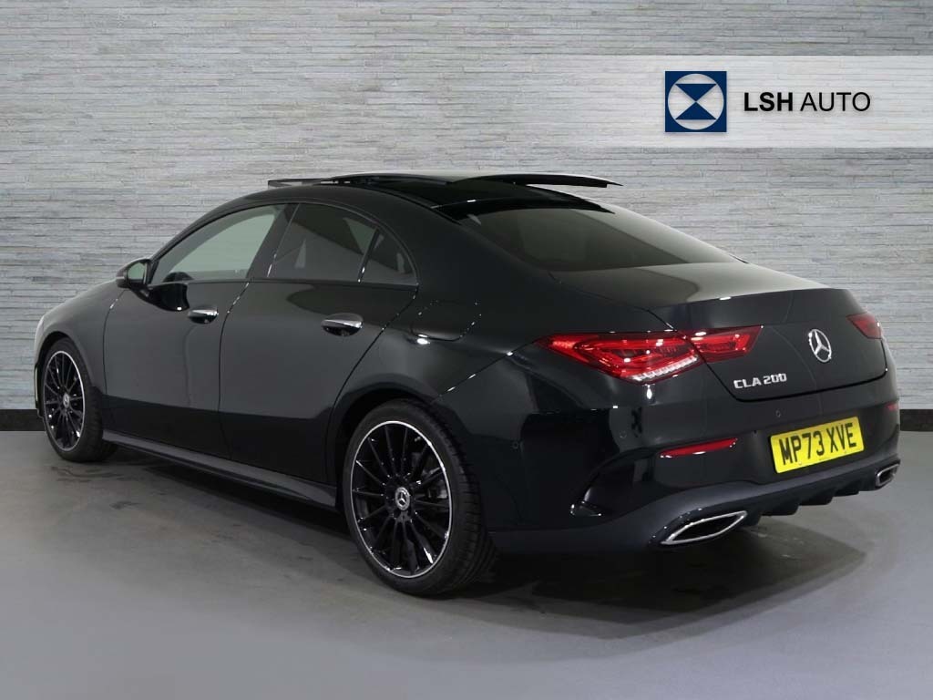 Mercedes-Benz CLA Class Cla 200 Amg Line Premium Plus Night Edition Ti Black #2