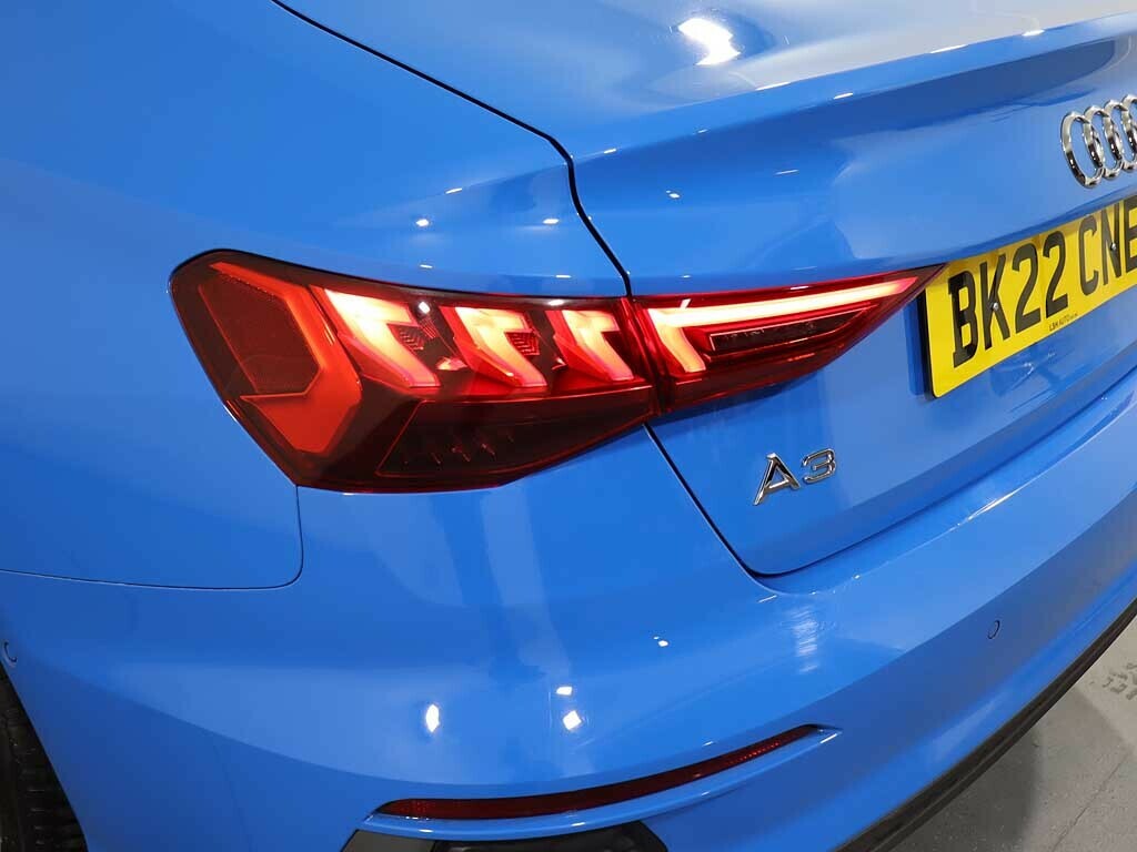 Audi A3 30 Tfsi S Line S Tronic BK22CNE Blue #6