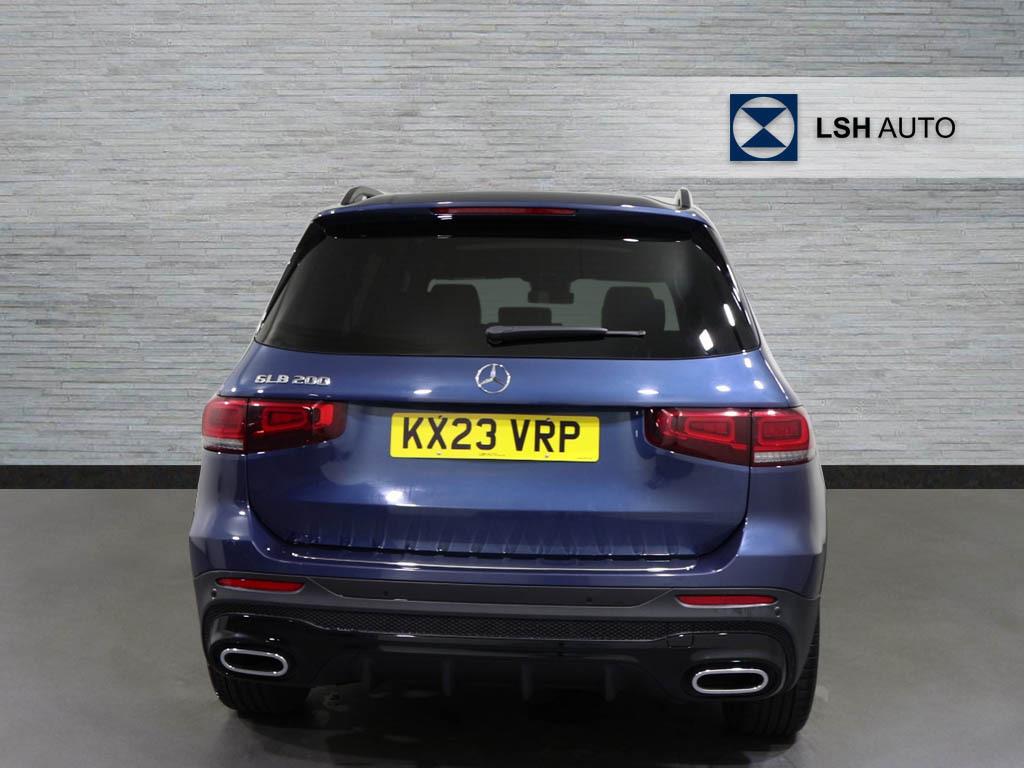 Mercedes-Benz GLB Class Glb 200 Amg Line Premium Plus Night Edition 7G KX23VRP Blue #5