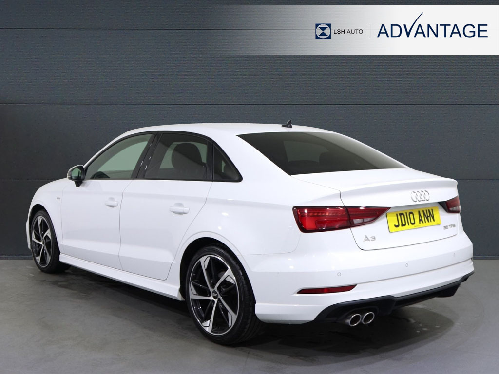 Audi A3 35 Tfsi Black Edition S Tronic JD10ANN White #2