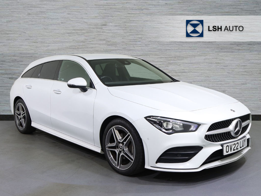 Mercedes-Benz CLA Class Cla 180 Amg Line Premium Tip OV22LUY White