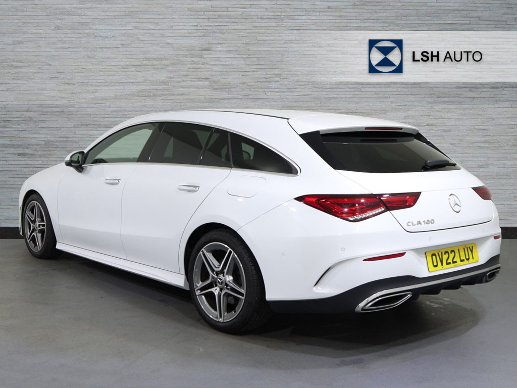Mercedes-Benz CLA Class Cla 180 Amg Line Premium Tip OV22LUY White #2