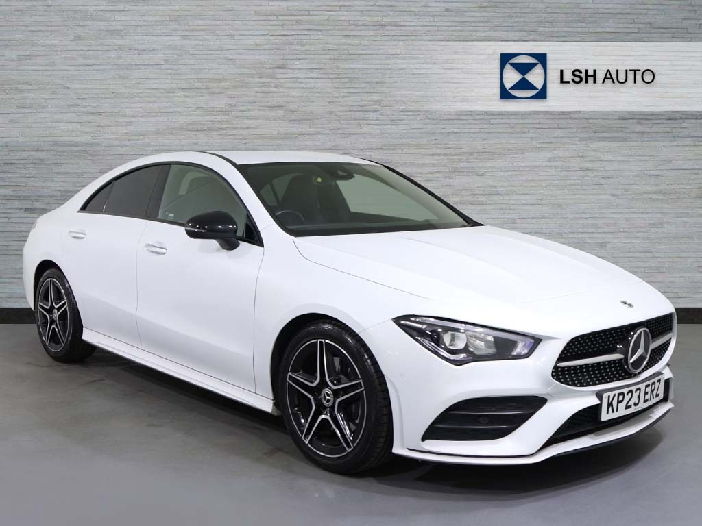 Mercedes-Benz CLA Class Cla 200 Amg Line Premium Tip White