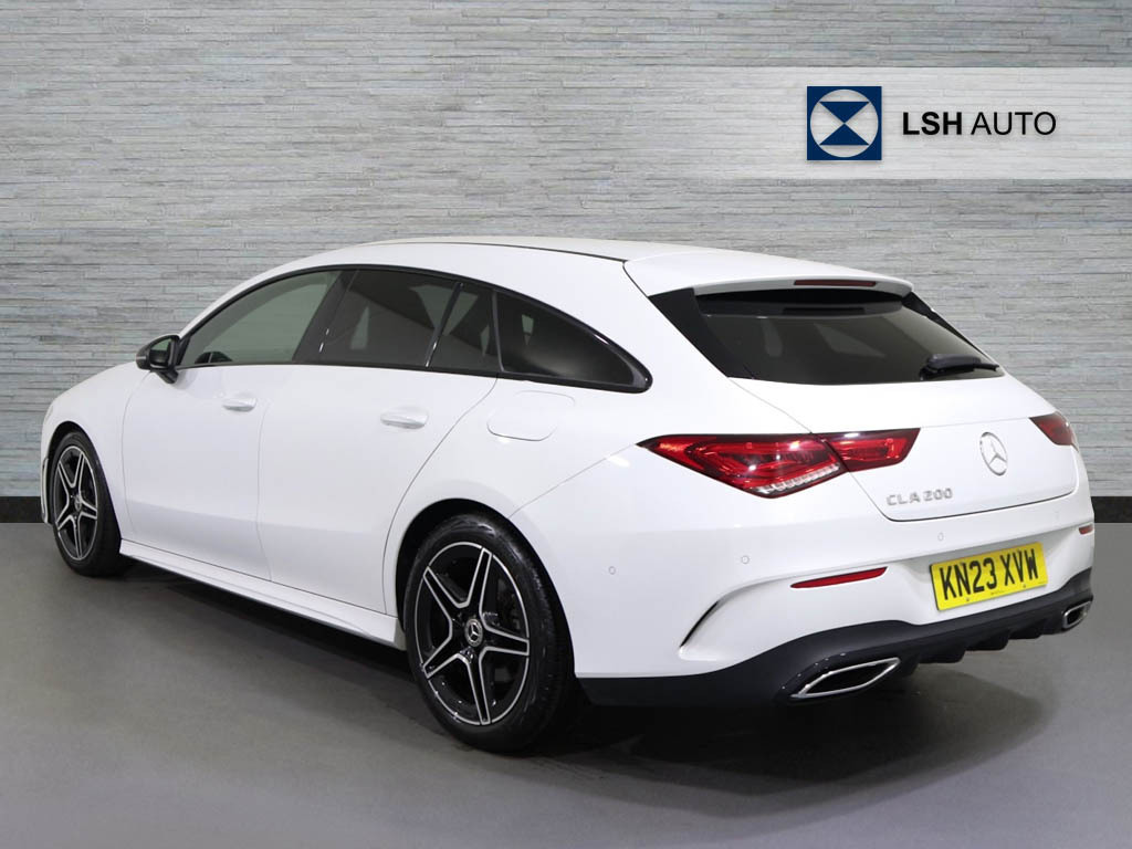 Mercedes-Benz CLA Class Cla 200 Amg Line Executive Tip KN23XVW White #2