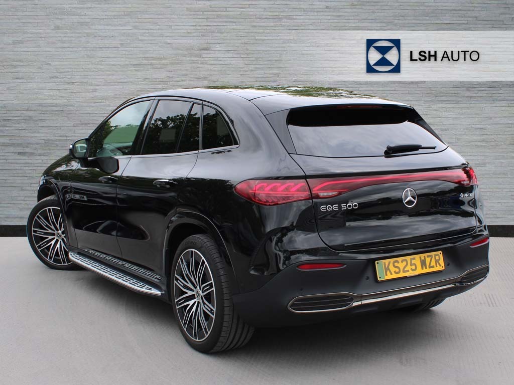 Mercedes-Benz EQE Eqe 500 4M 300Kw Amg Line Night Edition Premium 96 KS25WZR Black #2