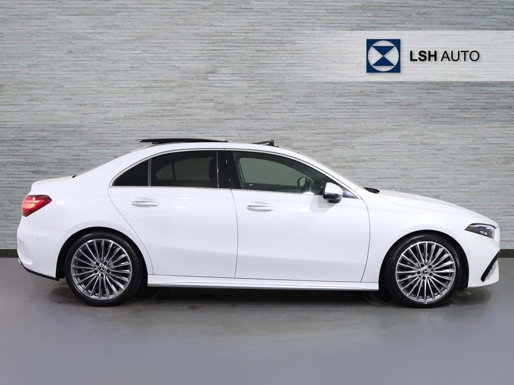 Mercedes-Benz A Class A200 Amg Line Premium Plus MV23FNE White #3