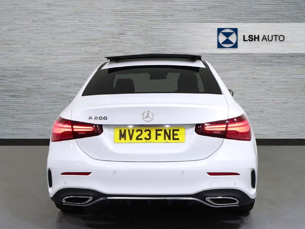 Mercedes-Benz A Class A200 Amg Line Premium Plus MV23FNE White #5
