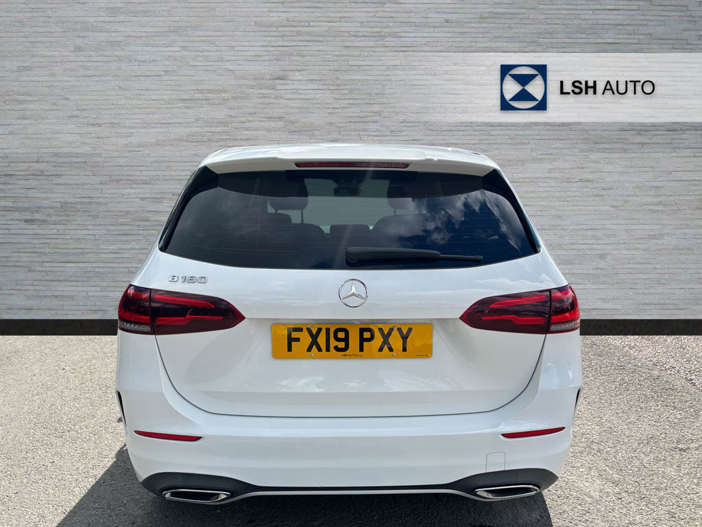 Mercedes-Benz B Class B180 Amg Line FX19PXY White #4