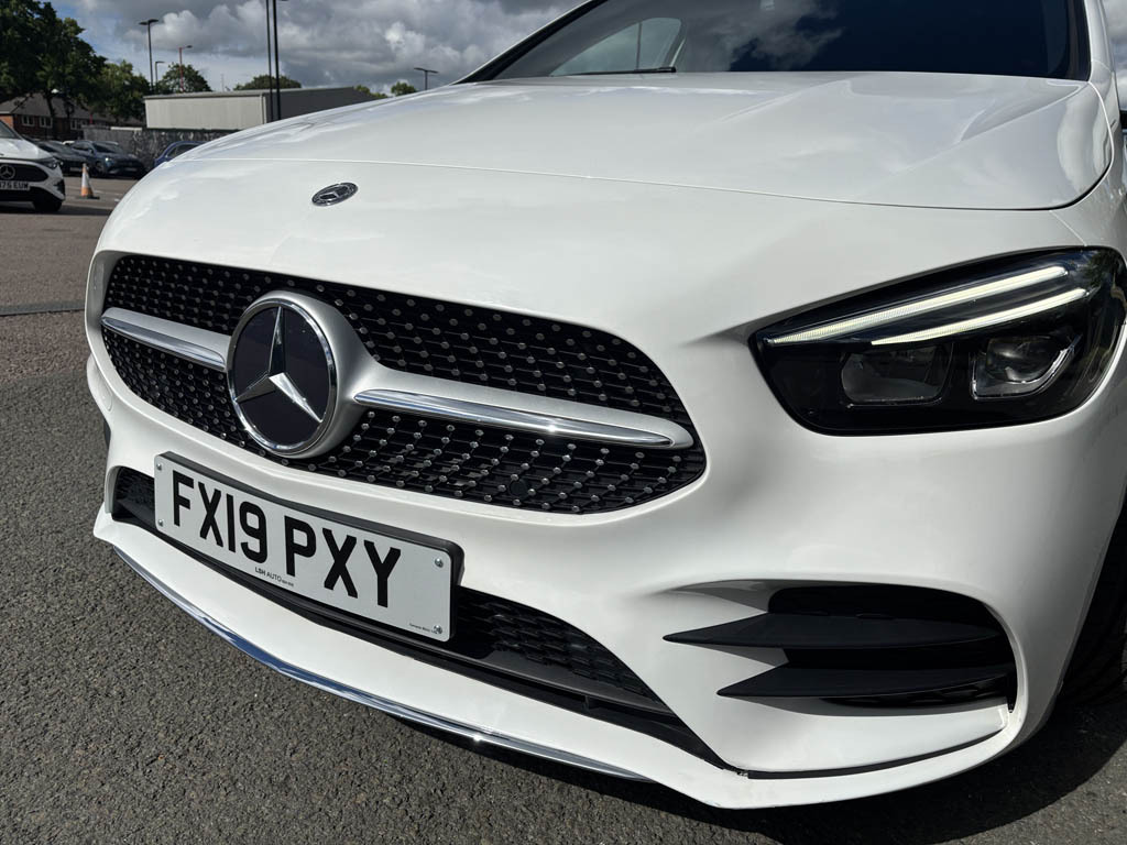 Mercedes-Benz B Class B180 Amg Line FX19PXY White #5