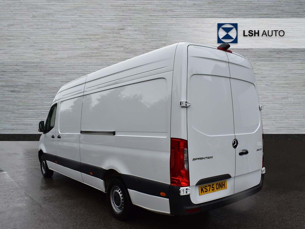Mercedes-Benz Sprinter 3.5T L3 H2 Pro Van White #2