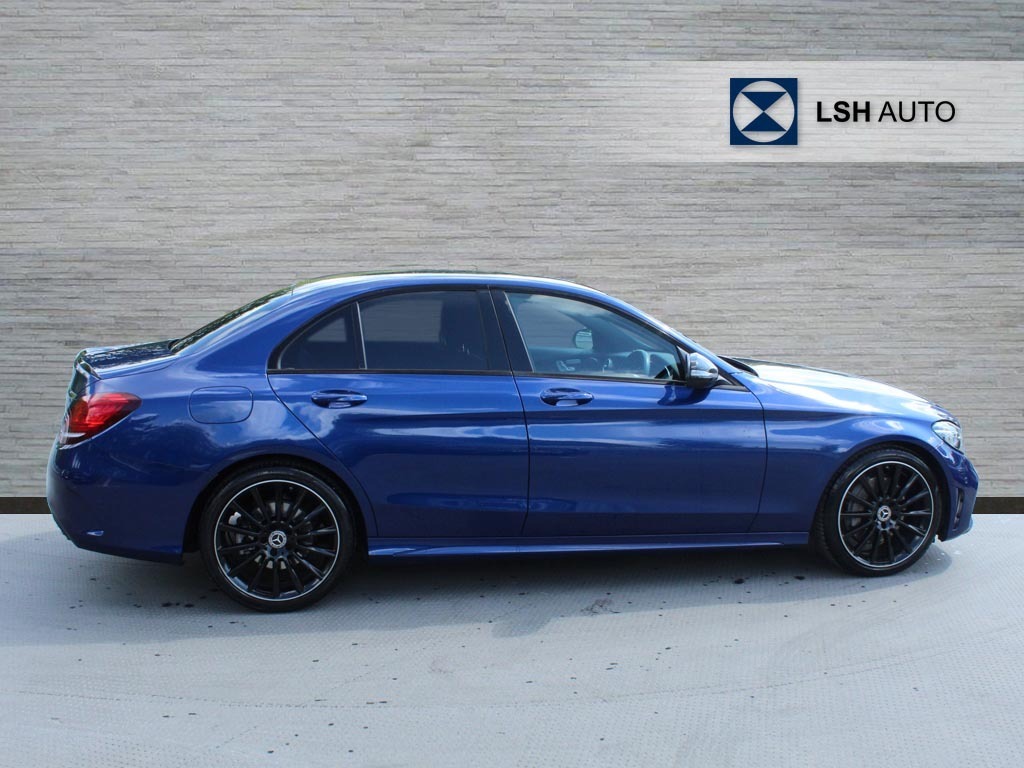 Mercedes-Benz C Class C300d 4Matic Amg Line Edition Premium Plus MD70BKK Blue #3