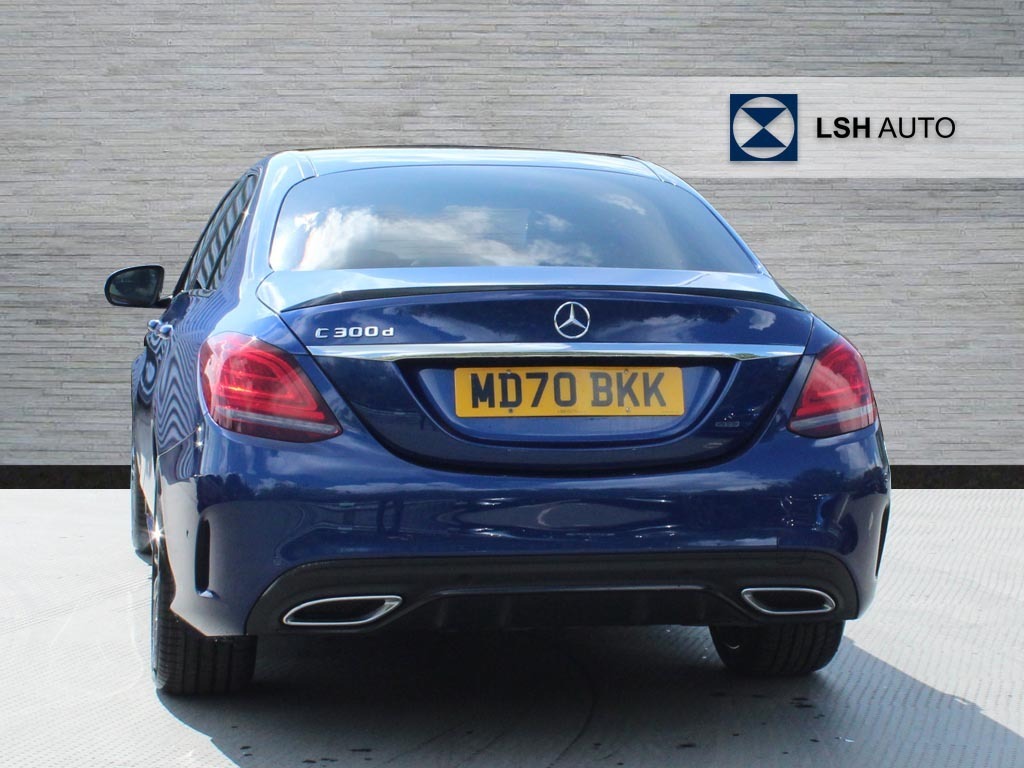 Mercedes-Benz C Class C300d 4Matic Amg Line Edition Premium Plus MD70BKK Blue #5