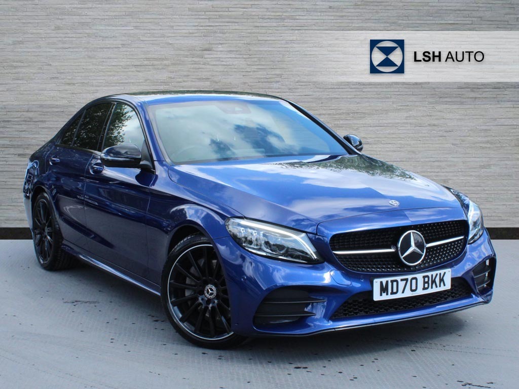 Mercedes-Benz C Class C300d 4Matic Amg Line Edition Premium Plus Blue