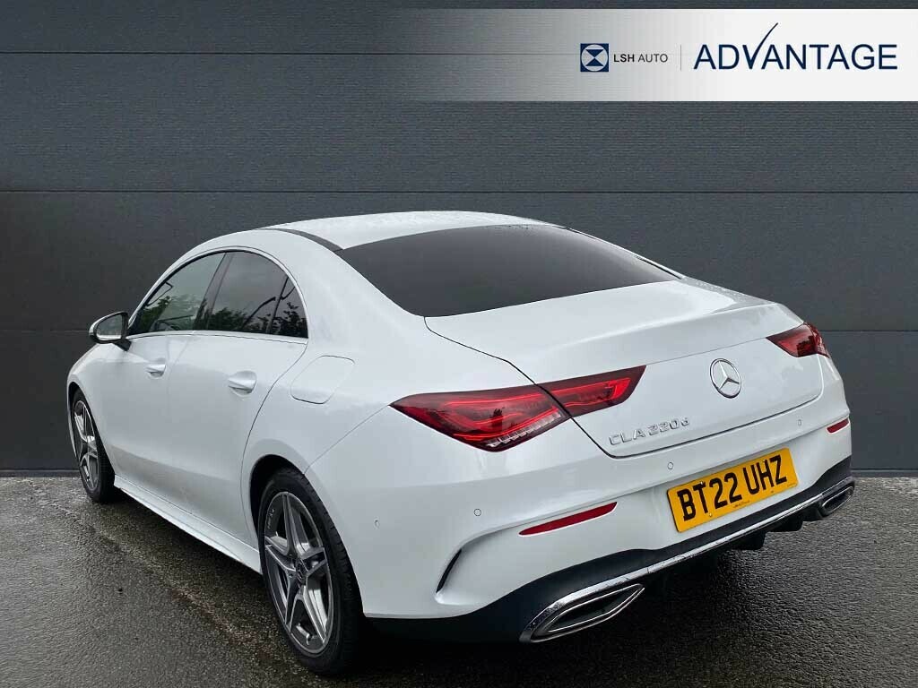 Mercedes-Benz CLA Class Cla 220D Amg Line Tip BT22UHZ White #2