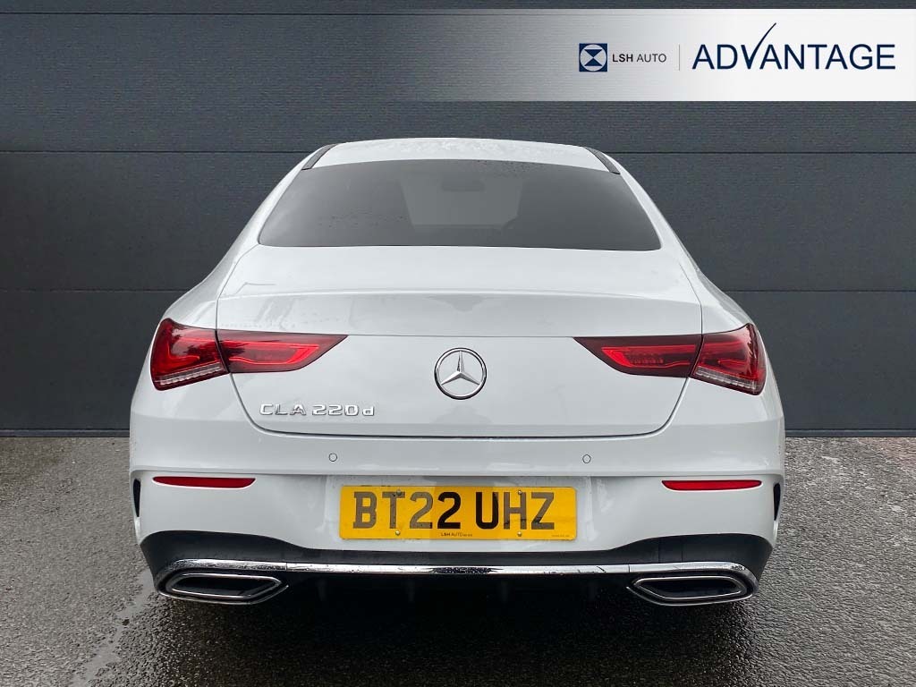 Mercedes-Benz CLA Class Cla 220D Amg Line Tip BT22UHZ White #5