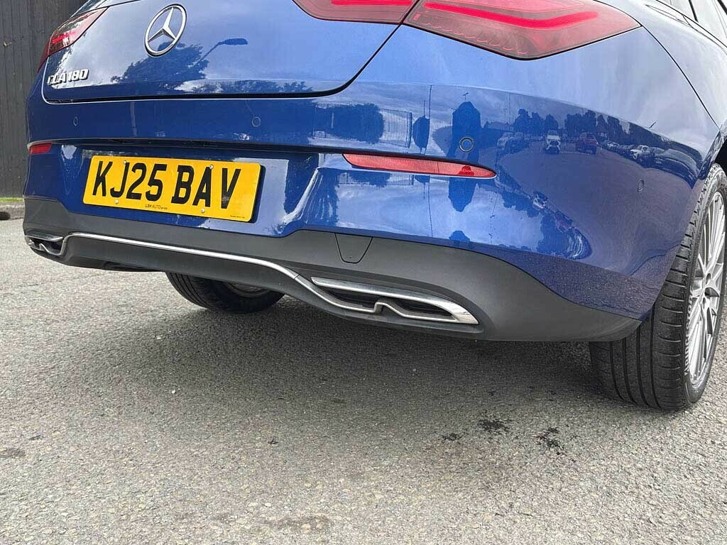 Mercedes-Benz CLA Class Cla 180 Sport Executive Tip KJ25BAV Blue #6