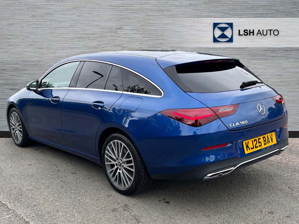 Mercedes-Benz CLA Class Cla 180 Sport Executive Tip KJ25BAV Blue #2