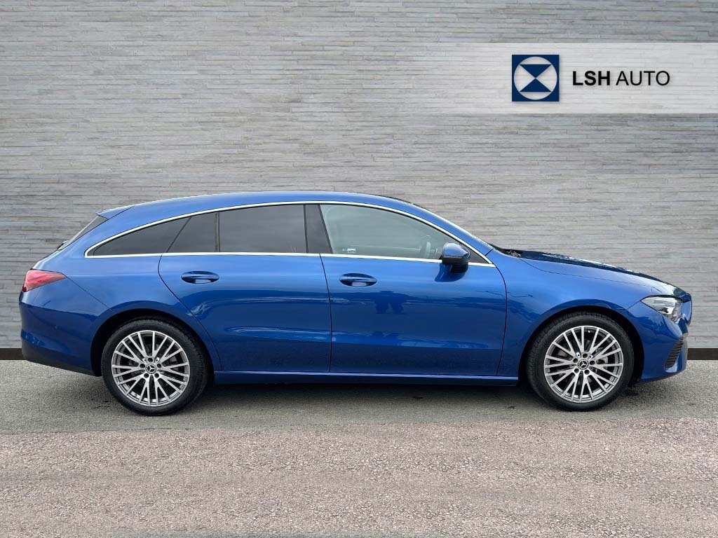 Mercedes-Benz CLA Class Cla 180 Sport Executive Tip KJ25BAV Blue #3