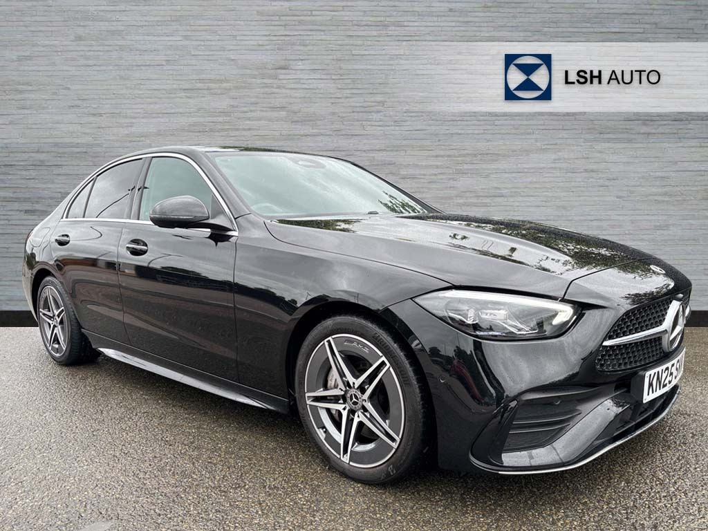 Mercedes-Benz C Class C200 Amg Line 9G-tronic Black