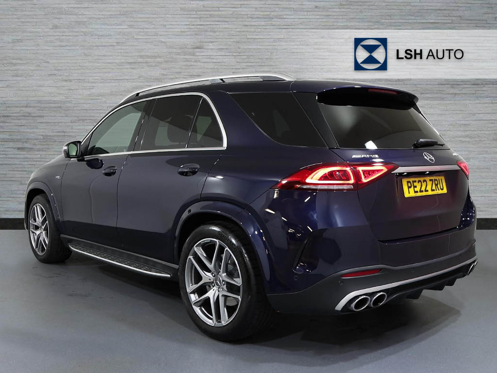 Mercedes-Benz GLE Class Gle 53 4Matic Premium 9G-tronic 7 Seats PE22ZRU Blue #3