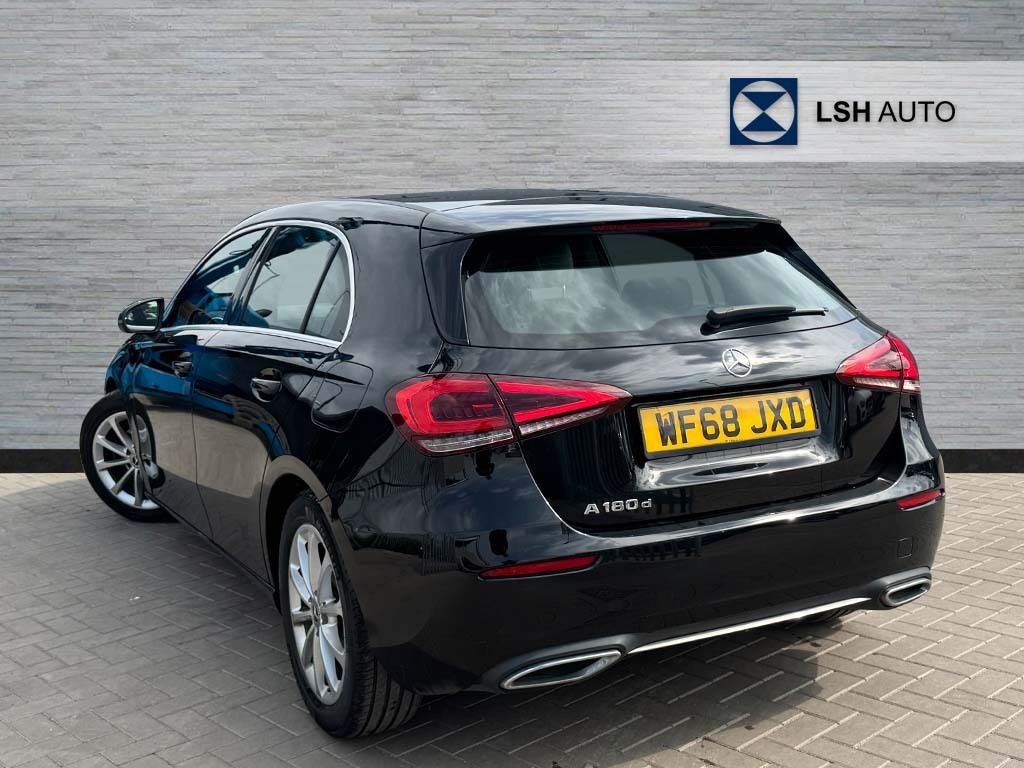 Mercedes-Benz A Class A180d Sport Black #2