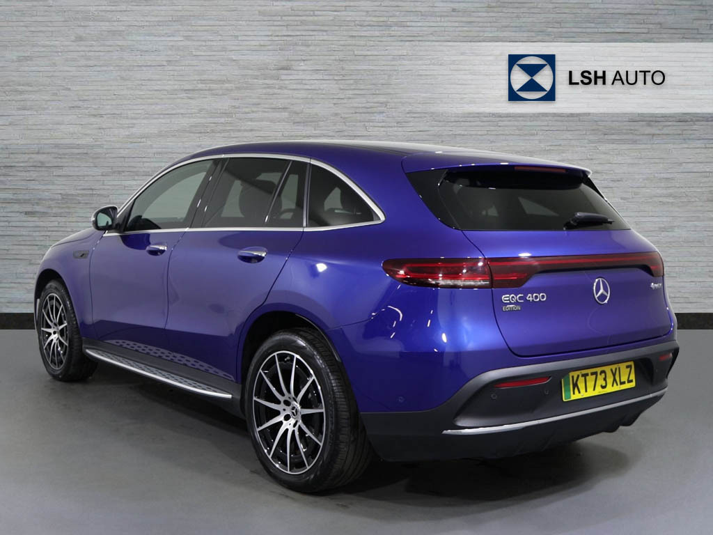 Mercedes-Benz EQC Eqc 400 300Kw Amg Line Edition 80Kwh KT73XLZ Blue #2