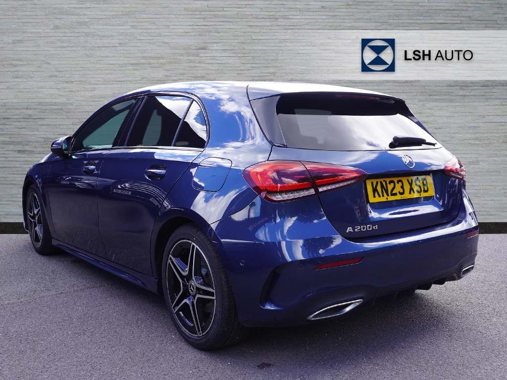 Mercedes-Benz A Class A200d Amg Line Executive KN23XSB Blue #2