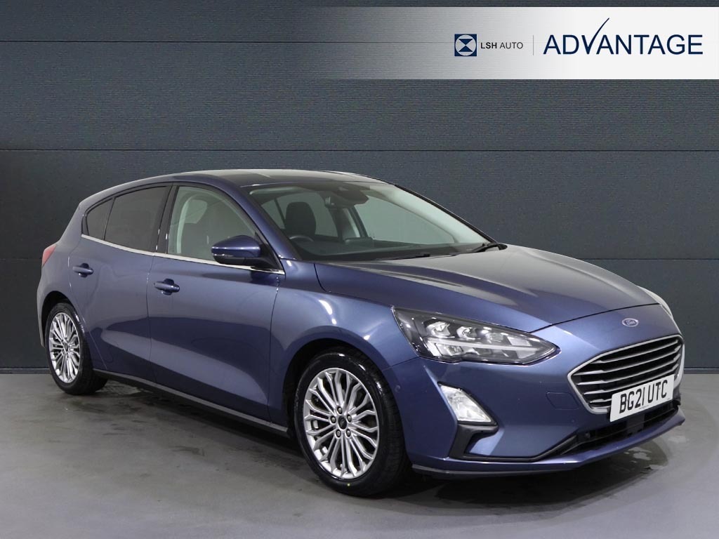 Ford Focus 1.0 Ecoboost Hybrid Mhev 125 Titanium X Ed Blue