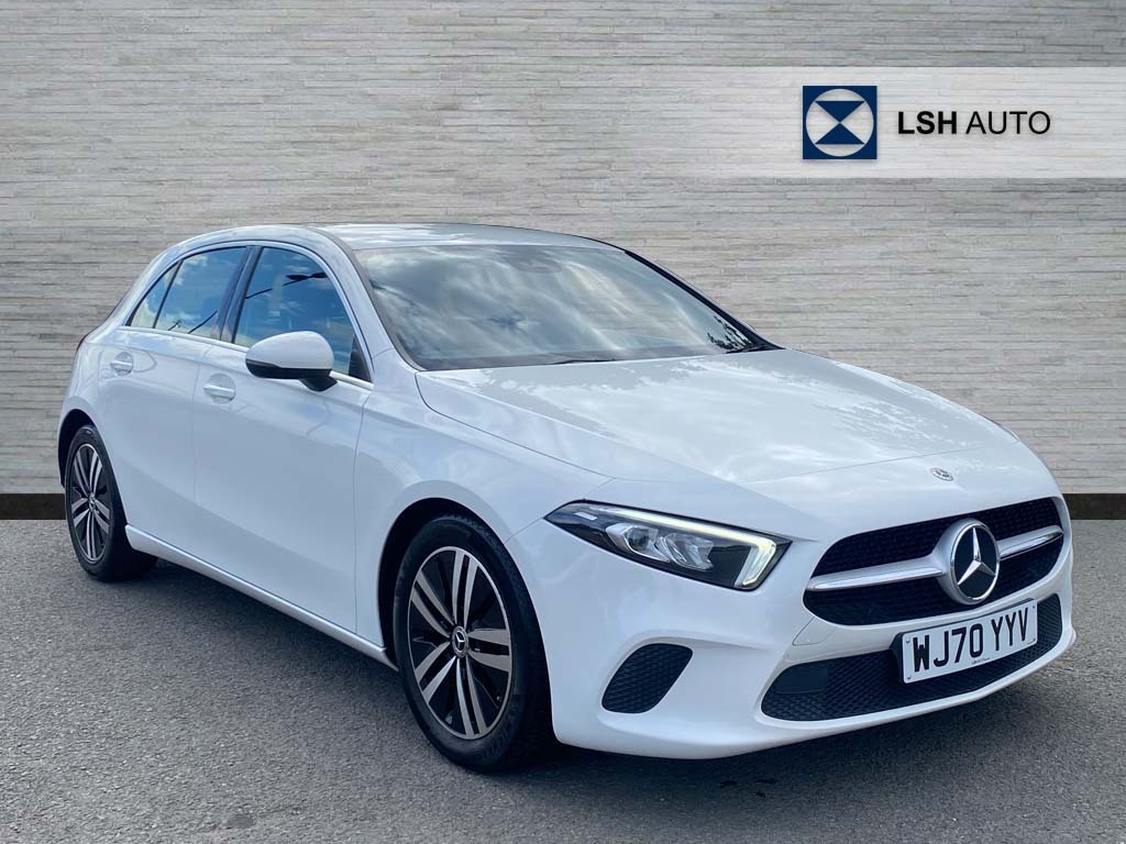 Mercedes-Benz A Class A180d Sport WJ70YYV White