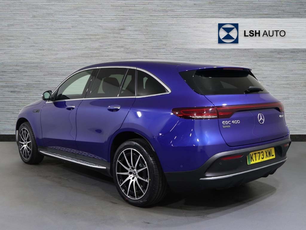 Mercedes-Benz EQC Eqc 400 300Kw Amg Line Edition 80Kwh KT73XWL Blue #2