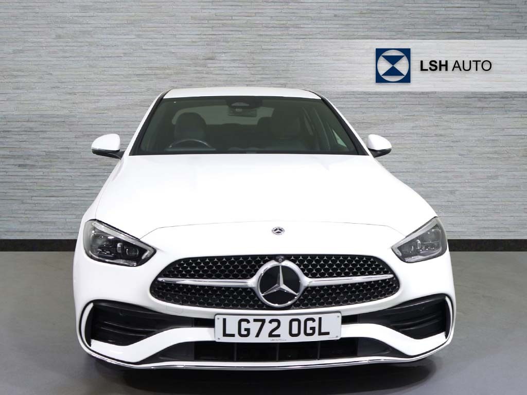 Mercedes-Benz C Class C200 Amg Line Premium 9G-tronic LG72OGL White #4