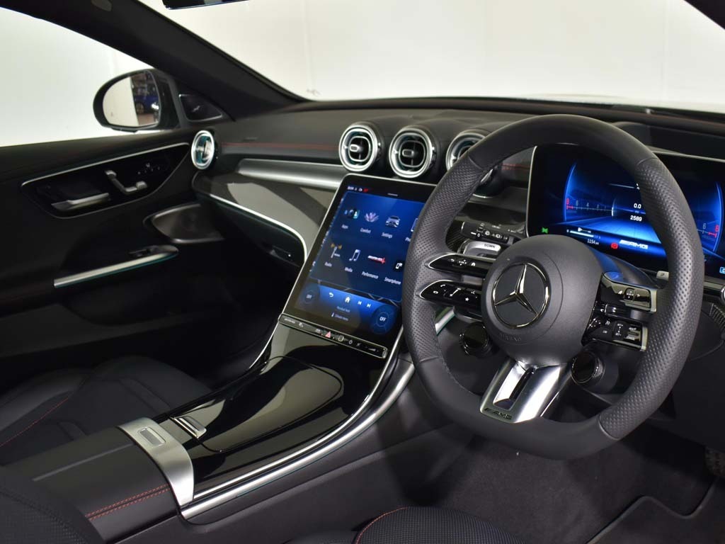 Mercedes-Benz C Class Coupe Grey #14