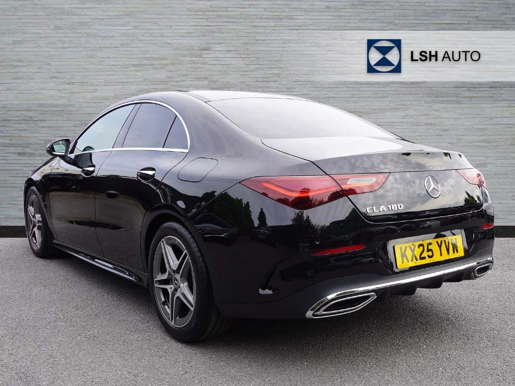 Mercedes-Benz CLA Class Cla 180 Amg Line Executive Tip KX25YVW Black #2
