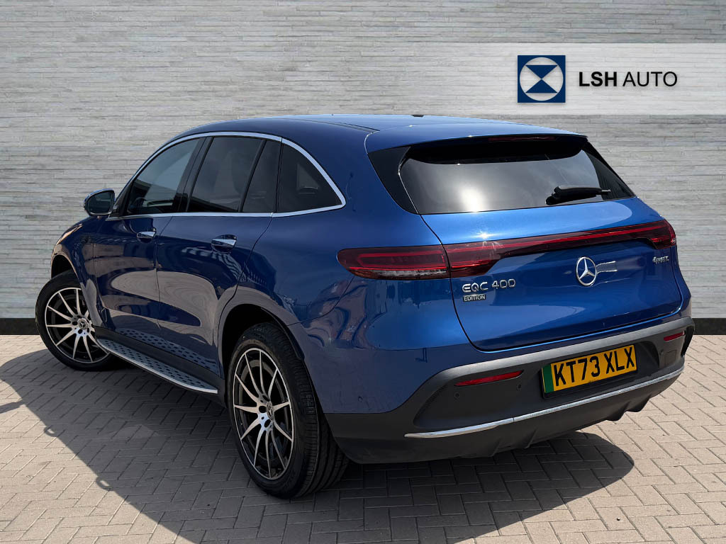 Mercedes-Benz EQC Eqc 400 300Kw Amg Line Edition 80Kwh KT73XLX Blue #2