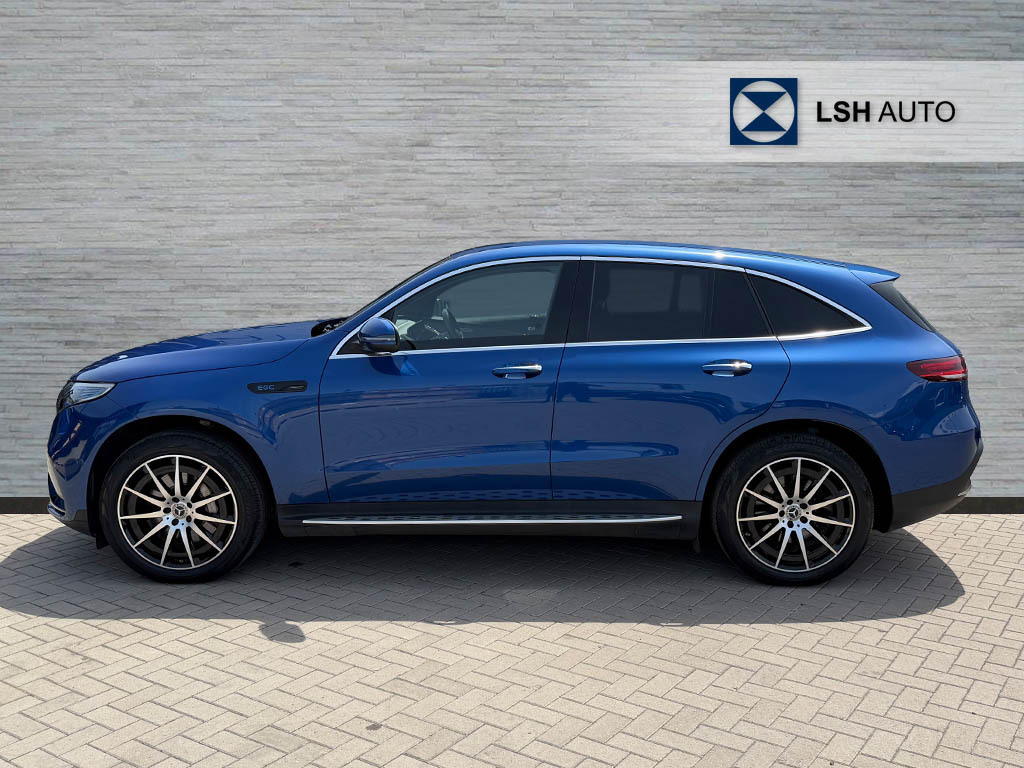 Mercedes-Benz EQC Eqc 400 300Kw Amg Line Edition 80Kwh KT73XLX Blue #4