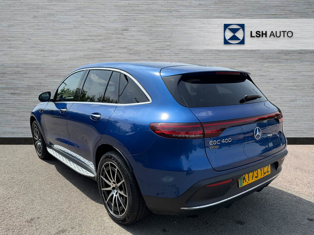 Mercedes-Benz EQC Eqc 400 300Kw Amg Line Edition 80Kwh KT73YCZ Blue #3