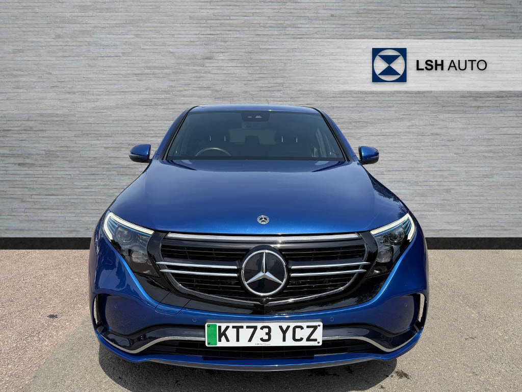 Mercedes-Benz EQC Eqc 400 300Kw Amg Line Edition 80Kwh KT73YCZ Blue #4