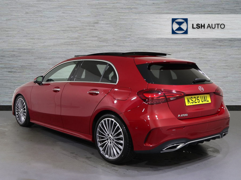 Mercedes-Benz A Class A200 Amg Line Premium Plus KS25UAL Red #2
