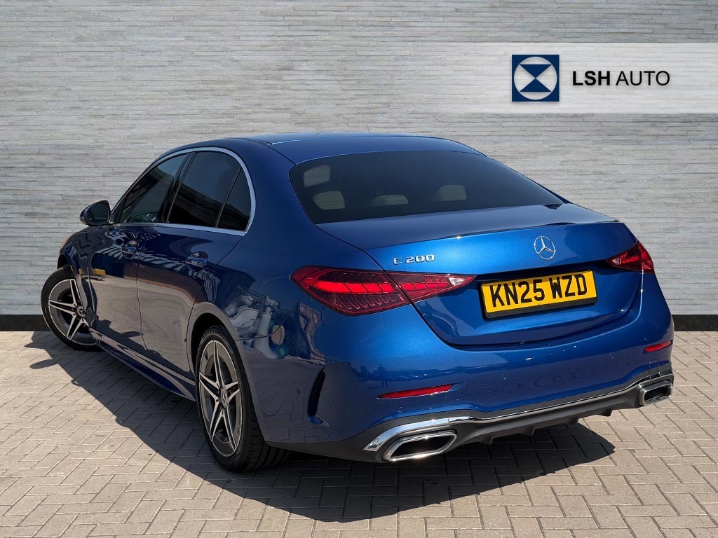 Mercedes-Benz C Class C200 Amg Line 9G-tronic KN25WZD Blue #2