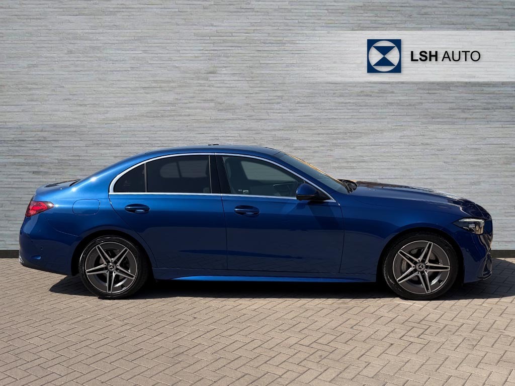 Mercedes-Benz C Class C200 Amg Line 9G-tronic KN25WZD Blue #3