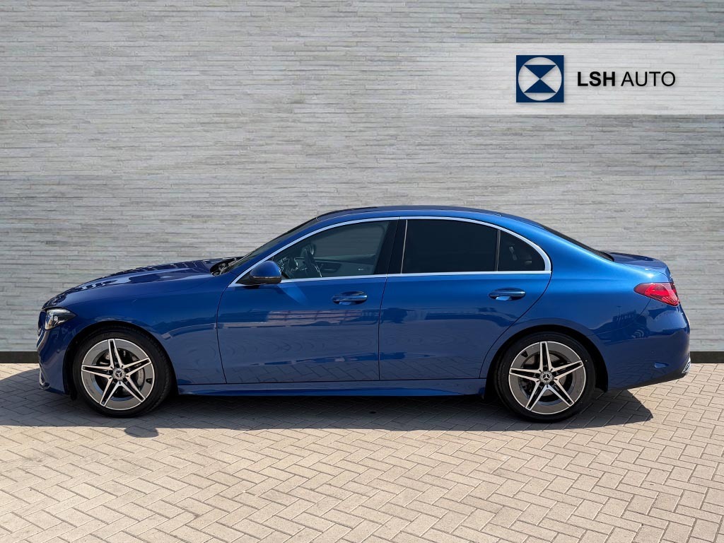 Mercedes-Benz C Class C200 Amg Line 9G-tronic KN25WZD Blue #4