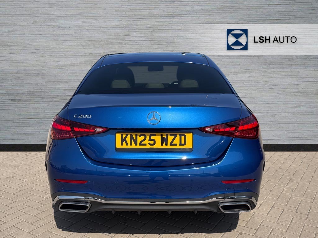 Mercedes-Benz C Class C200 Amg Line 9G-tronic KN25WZD Blue #6